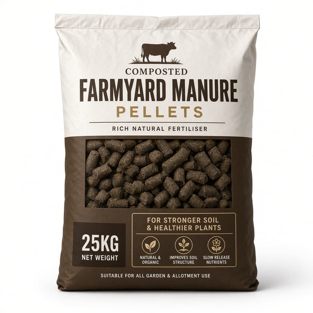 Composted FYM pellets — 25 kg