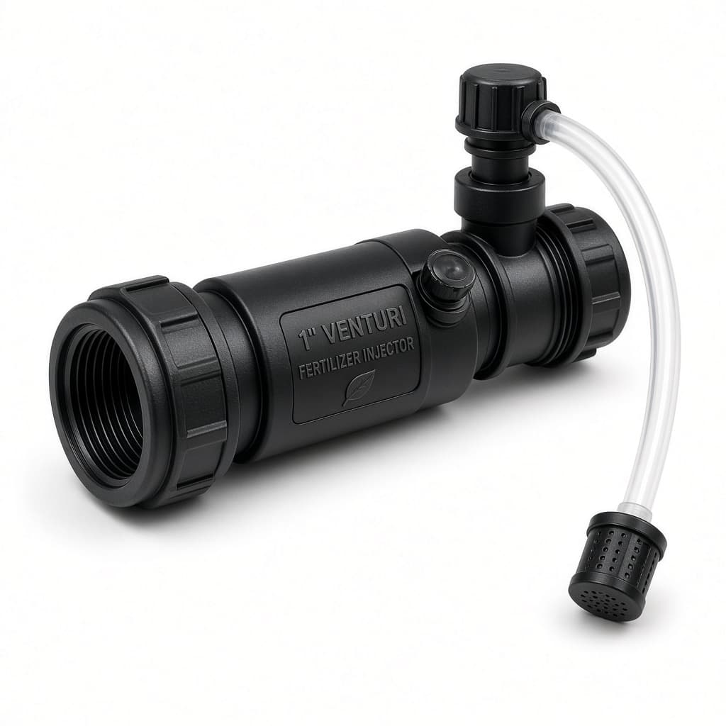 Venturi fertilizer injector — 1 inch