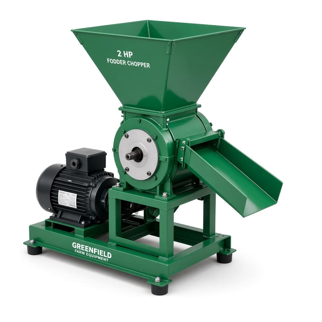 Electric chaff cutter — 2 HP