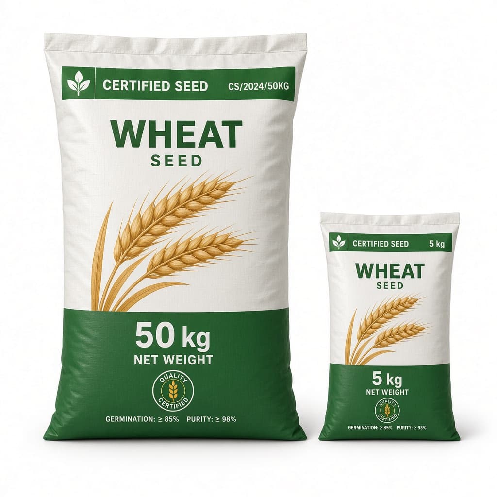Certified wheat seed — 50 kg