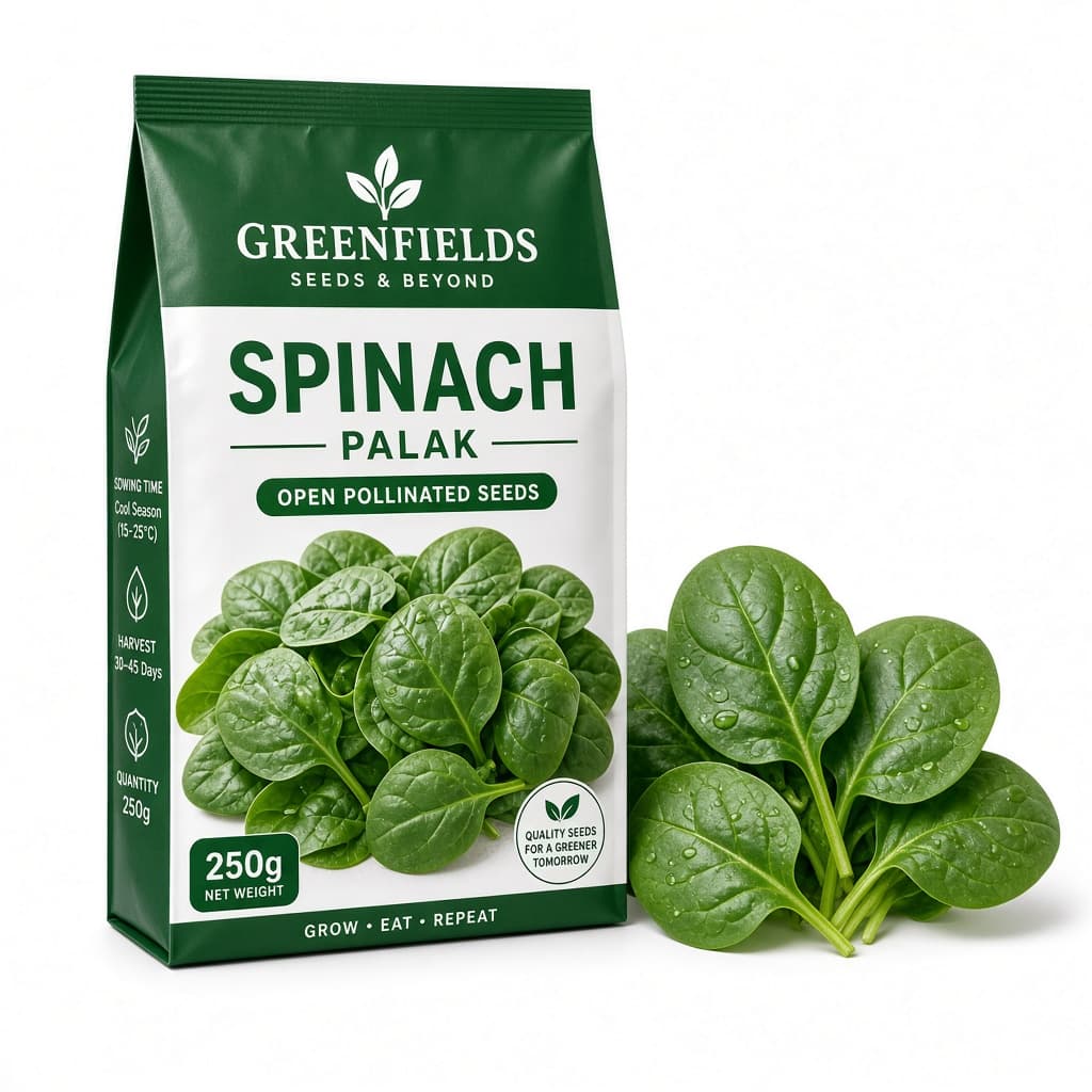 Spinach (palak) seed — 250 g